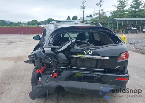 2007 Infiniti Fx35 из США, поврежденный, VIN JNRAS08W17X205089